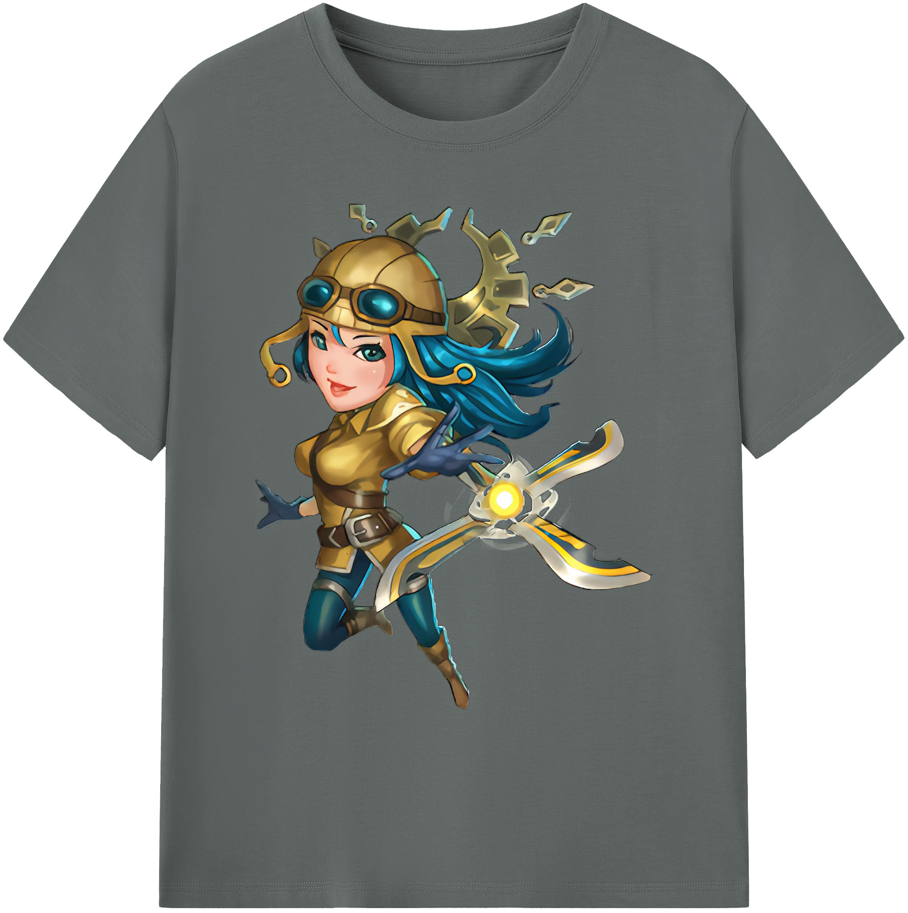 リーグ・オブ・レジェンド League of Legends LOL 綿100％ メンズ半袖Tシャツ｜肌触りやわらか＆通気性